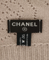 Chanel Rose Knitted Cashmere Beanie, other view